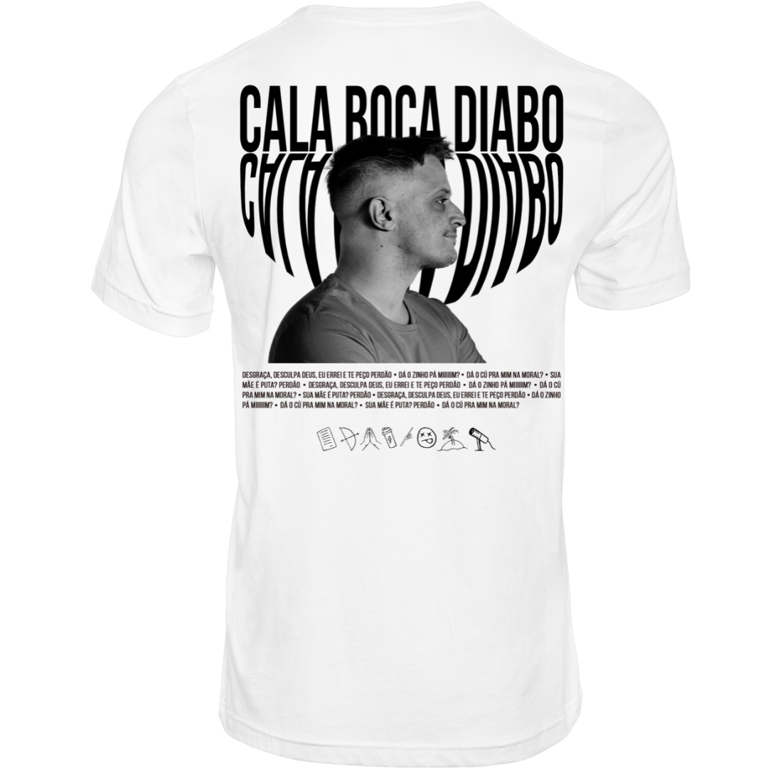 Camiseta Feminina Cala Boca Diabo