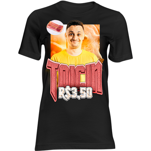 Camiseta Feminina Olha o Porco